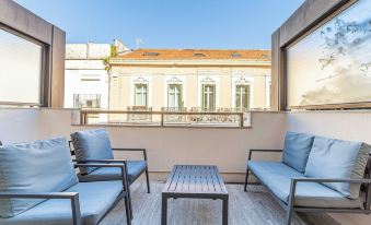 Superb One Bedroom Flat and Terrace - Cannes Center