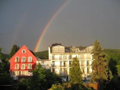Hotel Weinlaube Các khách sạn ở Braubach