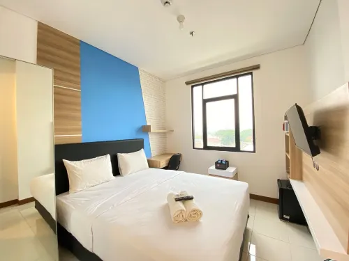 Cozy Studio the Lodge Paskal Apartment Near 23 Paskal