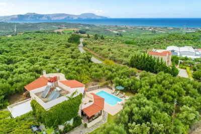 Villa Armi Large Private Pool Walk to Beach Sea Views A C Wifi Eco-friendly - 2809