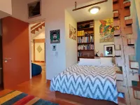 2 story Penthouse with incredible light, 26' ceilings & great outdoor space