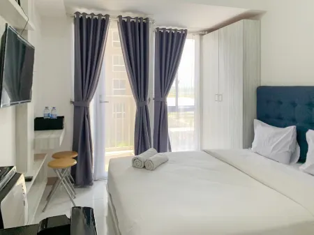 Luxurious Studio at 7Th Floor Tokyo Riverside Pik 2 Apartment Отели рядом с достопримечательностью «Rukan La Riviera PIK2»