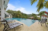 Dreamy Spanish-Style Villa with Sweeping Ocean Views, Elegant Nautical Design & Giant Infinity Pool - Private Pools