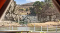 Chungju Palbong Glamping - vue sur la montagne
