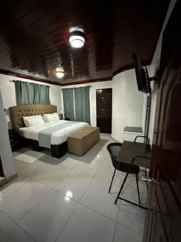 New Two bedroom apartment, totally equipped with a large covered Patio