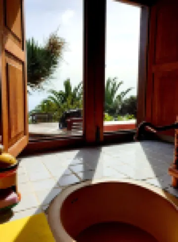 Casa Rural Los Draguitos, private pool and sea view