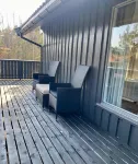 Cozy vacation home in southern Norway (Tromøy, Arendal) with a boat and a pier.