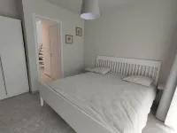 Getting a breath of fresh air by the sea between Bredene and De Haan