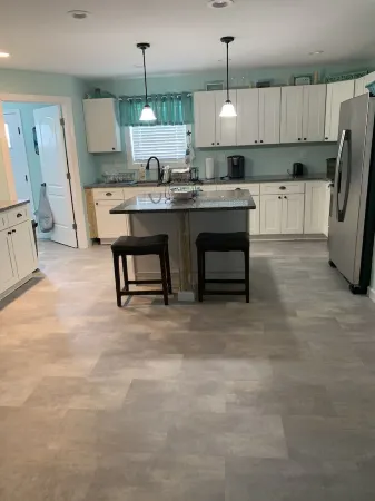 Upstairs 3 Br, 2 Bath Home, 150 Yds from Beach with Beautiful Clear Water.