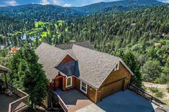 Hot Tub Fire Pit Game Room Amazing Deck Views Sky Canyon Lodge by AvantStay