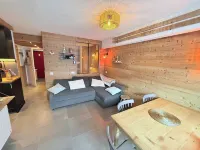 35m2 apartment Large terrace at the foot of the slopes