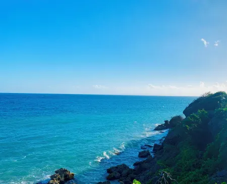 3-bedroom Oceanview villa in marvelous Crown Point Tobago with pool, WiFi, AC Отели в г. Краун Пойнт