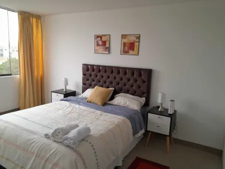 Ideal apartment for families near the U.S. Embassy, steps from CC. El Polo Отели в г. Луриганчо