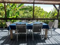 Villa fully equipped, for 8, swimming pool, 4 air-conditioned bedrooms 帕奧帕奧酒店
