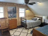 Spacious waterfront  home recently remodeled with WiFi, AC, and cable TV.