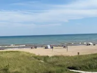 Beachfront home with beautiful view!  Spacious 4-bedroom in charming Kewaunee.