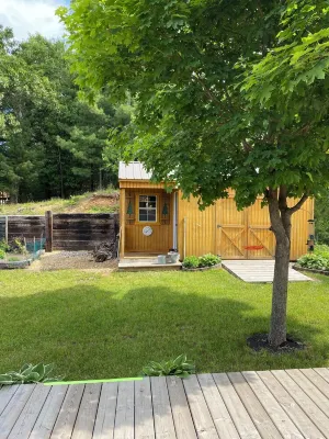 Charming 3-bedroom cabin in Warrens with WiFi. Close to ATV access point.