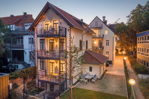 Bergmann Boardinghouse Osnabrück - parcheggio