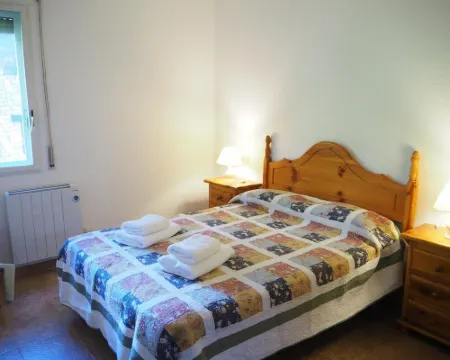 アパルタメント ア ラ モリーナ グランス ビステス リャール デ フォック アルプのホテル