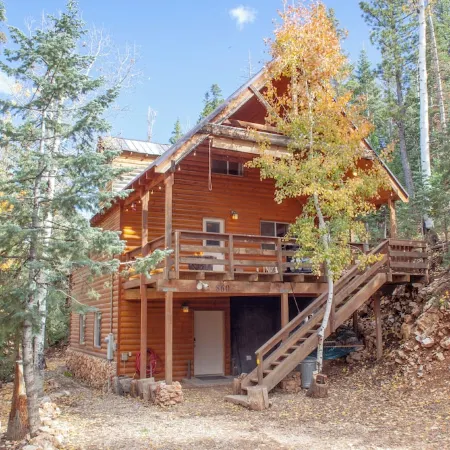 3 Story Cabin w/Spacious Deck and a Treasure Hunt