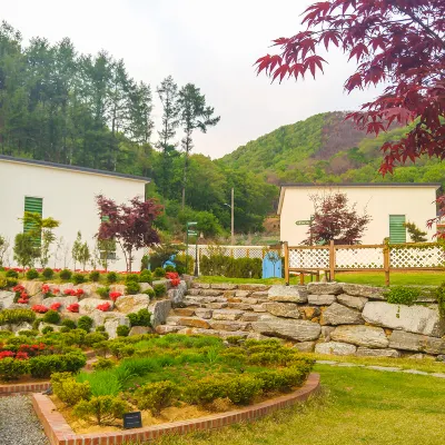 坡州一棟旅館 临津江附近的飯店