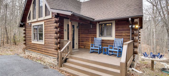 1 Mi to Slopes! Family-Friendly Massanutten Cabin Hotéis em Massanutten