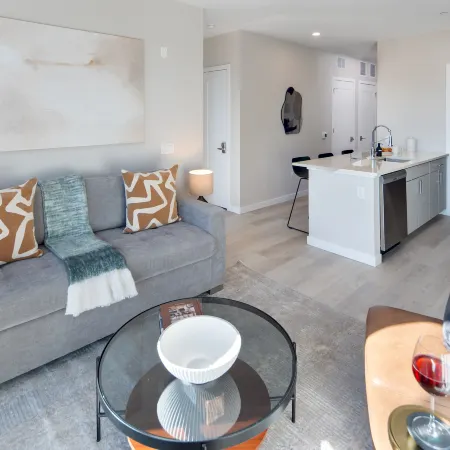 Luxury 2BR Apt + Work-From-Home Space