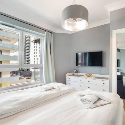 Apartamenty "Bastion Wałowa'' Q4Apartments Отели рядом с достопримечательностью «Полуостров Вестерплатте»