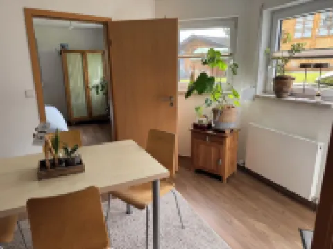 Cozy and comfortable vacation apartment with a view of the garden