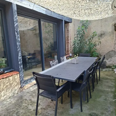 "La Maison 4 /in the Heart of Moissac/ Quiet/ 4 Bedrooms