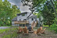 Lake Access & Private Hot Tub at Poconos Home!