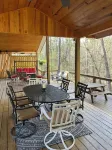 Lakeside Lodge for family fun with game room and covered deck! Fish & Swim!!! - 3-Star