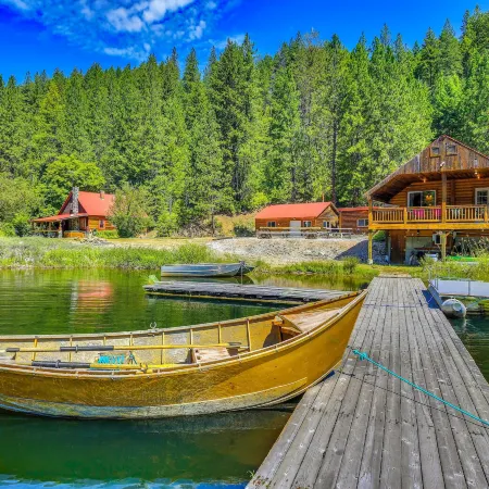 700-acre Property w/ 33-acre Lake & Dual Cabins!