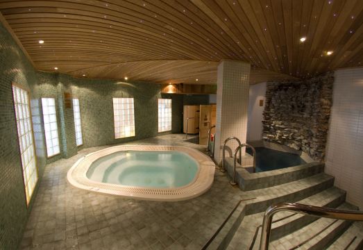 호텔 내부 사우나