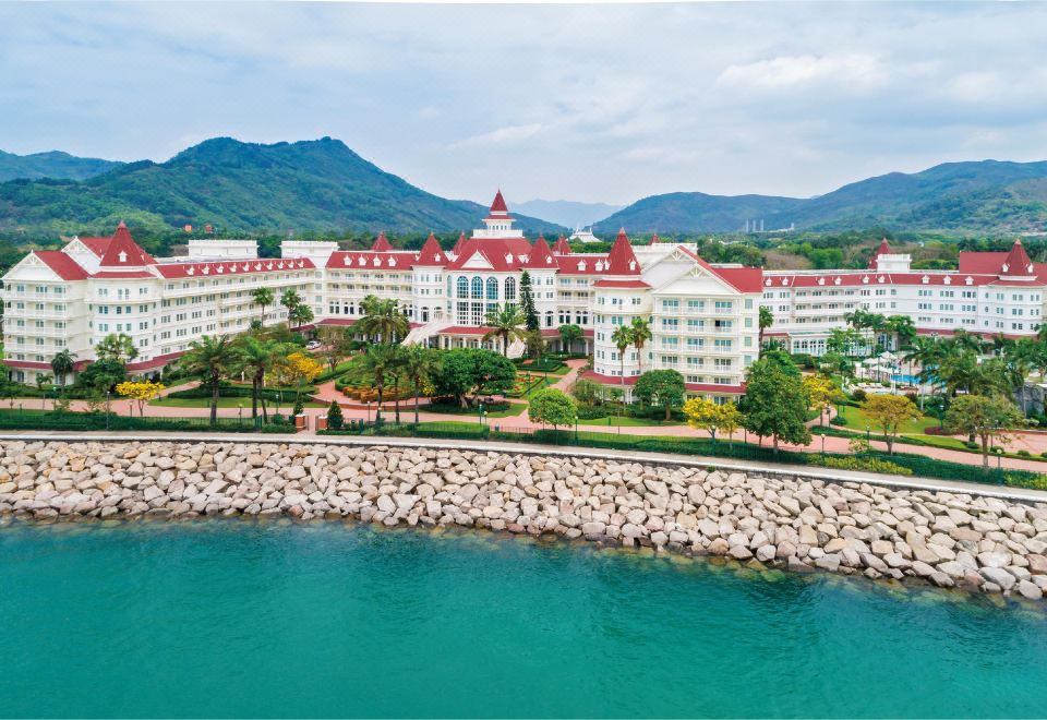 홍콩 디즈니랜드 호텔 로비