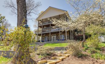 Badin Lake Cabin w/ Dock & 2-Story Boat Slip!