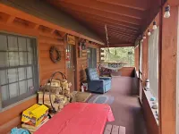 Perfect cozy cabin w/ tree house on 3 acres of woods near skiing, hiking & DWG