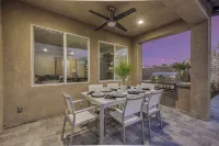 Serene Lake Views & Mountain Views Luxury Retreat: at Desert Escape Indio