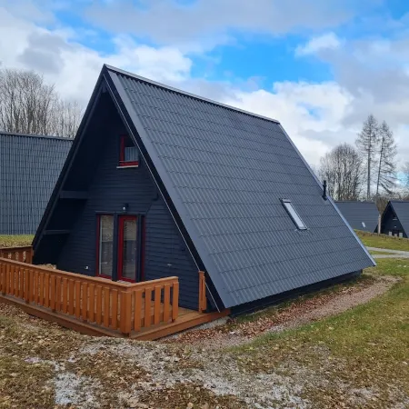 Vacation home Schmetterling in the vacation home park at Twistsee