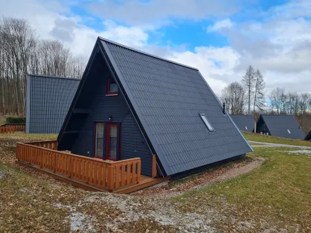 Vacation home Schmetterling in the vacation home park at Twistsee