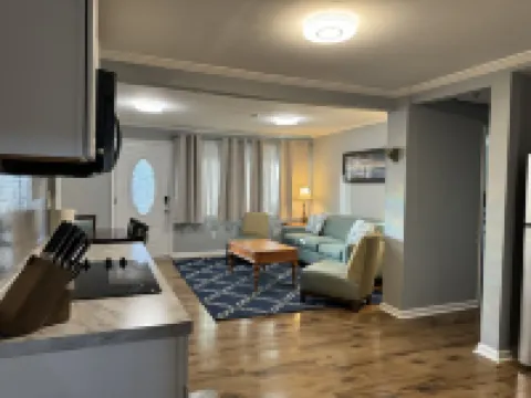 Blue House on the Creek