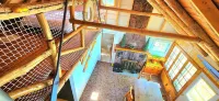 蘇必利爾湖景藝術風格地道木屋，讓您神清氣爽