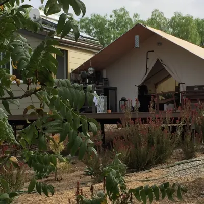 African safari tent Eco Glamping