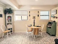 Secluded Two-Story Country Style Loft with Balcony & Free Parking in The Heights