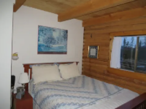 Bluebird cabin in Stanley, Idaho