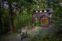 Cozy Couples Cabin! Hidden in the Woods of Hocking Hills! - Dağ evi
