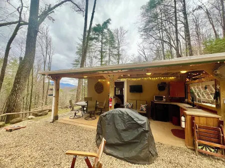 Private Mtn Love Shack w/ fast wifi, BBQ & view