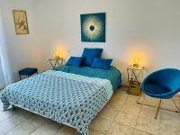 Apartment for 2/4 people with superb sea view and Jacuzzi in Porticcio