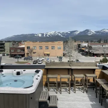 Luxury Whitefish Penthouse w/Hot Tub on Central Ave