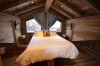 In the heart of the village, 400m from the slopes: Sauna, Nordic bath, fireplace...